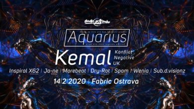 Photo of Aquarius DNB w/ Kemal @Fabric 14-2-2020