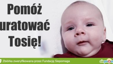 Photo of Tosia walczy o życie❗️Tylko najdroższy lek świata powstrzyma jej śmierć…