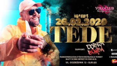 Photo of ★ TEDE live koncert / Support DOBRA BOMBA ★
