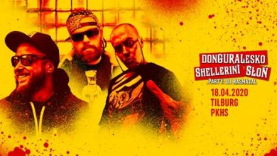 Photo of Donguralesko x Słoń x Shellerini / Tilburg 18.04.2020