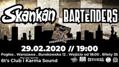 Photo of The Bartenders, Skankan / 29.02 / Pogłos