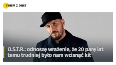 Photo of Nowy wywiad z O.S.T.R. na portalu Onet! …