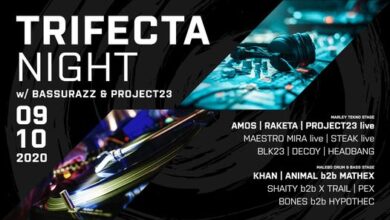 Photo of TRIFECTA Night w/ Bassurazz & Project23