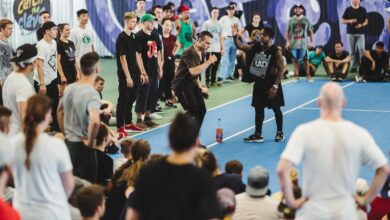 Photo of Bboy Machine with his workshops concept …