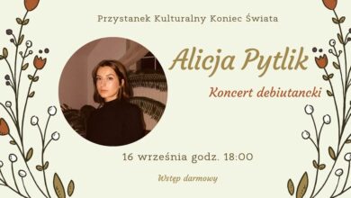 Photo of Debiutancki koncert Alicji Pytlik • Przystanek Kulturalny Koniec Świata • Racibórz