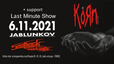 Photo of KOЯN SK + Support : Last minute show – Jablunkov / Rock Café Southock