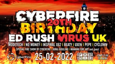 Photo of Cyberfire 20th birthday w/ Ed Rush (UK) @ Fabric Ostrava