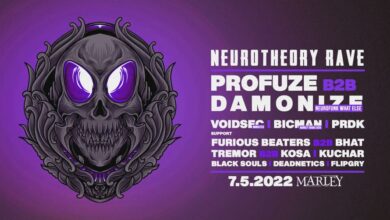 Photo of NEUROTHEORY – BDAY RAVE w/ PROFUZE B2B Damonize , PRDK , VOIDSEC , BICMAN
