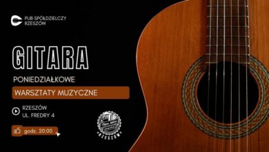 Photo of Darmowe poniedziałkowe warsztaty gitarowe w Spółdzielczym!