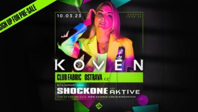 Photo of Koven (UK) EU Tour @ Fabric Ostrava