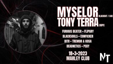 Photo of Neurotheory Invites : MYSELOR & TONY TERRA – 18.3.2023