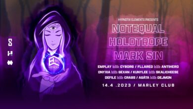 Photo of Hypnotix Elements w/ NOTEQUAL, HOLOTROPE, MARK SIN