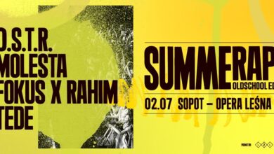 Photo of SUMMERAP – O.S.T.R. / MOLESTA / FOKUS x RAHIM / TEDE / SOPOT / 02.07.2023
