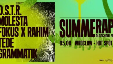 Photo of SUMMERAP – O.S.T.R. / MOLESTA / FOKUS x RAHIM / GRAMMATIK / TEDE / WROCŁAW / 05.08.2023