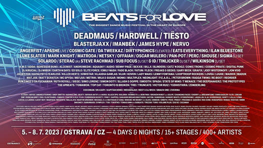 Photo of Kompletní line up je zde! Na Beats for…