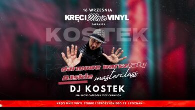 Photo of 16.09 | DJ Kostek w KMV Studio | Darmowe warsztaty DJ-skie