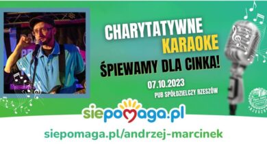 Photo of Charytatywne Karaoke / Śpiewamy dla Cinka!
