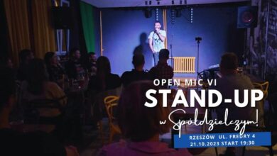 Photo of VI Wieczór OPEN MIC STAND-UP Comedy w Spółdzielczym!