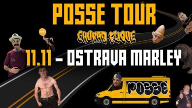 Photo of CHURAQ CLIQUE + POSSE – OSTRAVA – Marley club