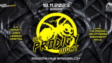 Photo of THE PRODIGY Night + DNB | 18.11 | RZESZÓW