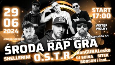 Photo of Ś𝐑𝐎𝐃𝐀-𝐑𝐀𝐏-𝐆𝐑𝐀 // 29.06 ŚRODA WLKP