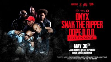 Photo of ONYX,  Snak The Ripper & Dope D.O.D. Live in Jablunkov