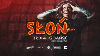 Photo of SOLD OUT | Słoń • GDAŃSK • CRACKHOUSE | WARM UP: MŁODY ŻMIJA