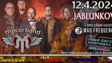 Photo of MOTORBAND + Mad Frequency / 12.4. Rokáč