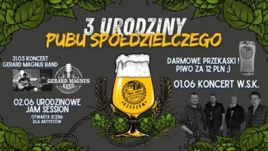 Photo of 3 URODZINY Pubu Spółdzielczego!