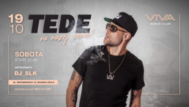 Photo of 𝐓𝐄𝐃𝐄 na naszej scenie ➔ Sobota 19 Października