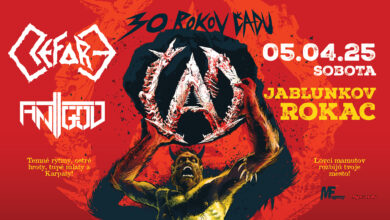 Photo of ČAD, REFORE, ANTIGOD  – 30 ROKOV ČADU TOUR   – Rock Café Jablunkov