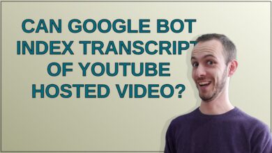 Photo of Webmasters: Can Google Bot index transcript of YouTube hosted video?
