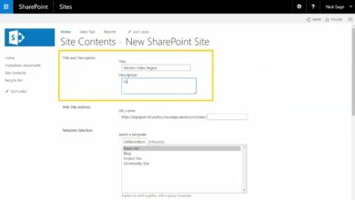 Photo of Creating a SharePoint Site/Subsite