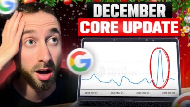 Photo of December 2025 Google Core Update: YouTube Wins, AI Sites Shake, and SERPs Get Restructured