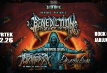 Photo of BENEDICTION (GB), TORTHARRY, DYSANGELIUM – 3.12.2026- ROCK CAFÉ JABLUNKOV