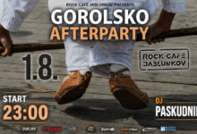 Photo of GOROLSKO AFTERPARTY / 1.8.2026 / Rokáč – JABLUNKOV