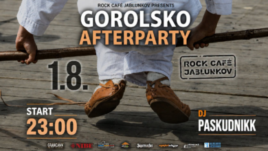 Photo of GOROLSKO AFTERPARTY / 1.8.2026 / Rokáč – JABLUNKOV